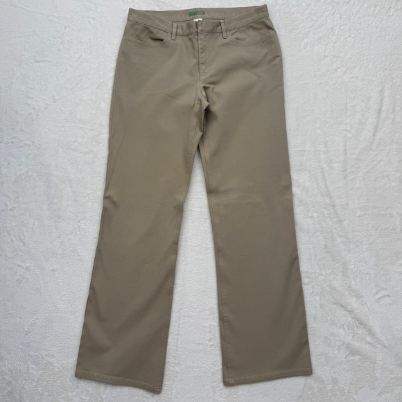 J.Crew Pants - J.Crew Chino Pants Womens 4 Tan Khaki Straight Leg Cotton Stretch Twill Mid Rise